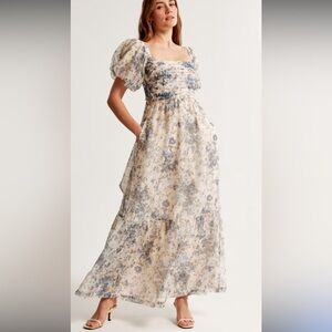 The A&F Emerson Drama Bow-Back Maxi Dress